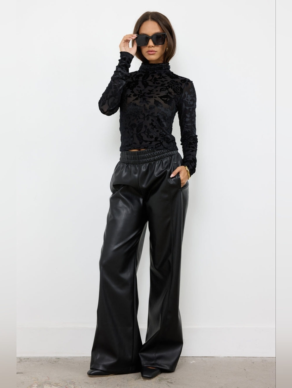 LA Made Vegan Leather Pants